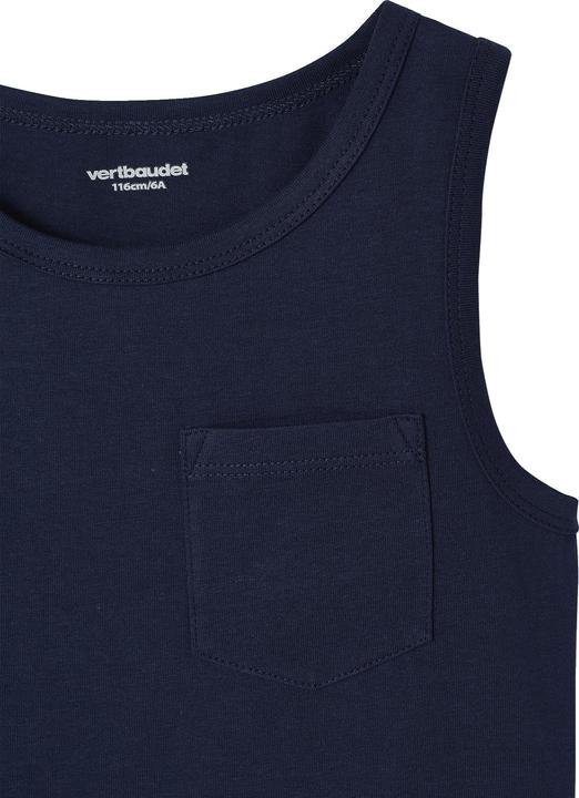 Produktbild Vertbaudet 2er-Pack Jungen Trägershirts, Palmen (158)