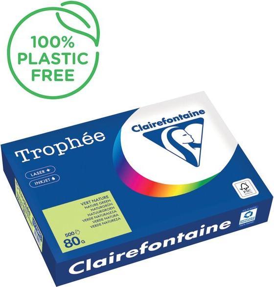 Actual product image Clairefontaine Universal paper Trophée coloured (80 g/m², 500 x, A4)