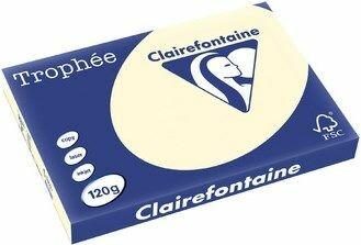 Produktbild Clairalfa Multifunktionspapier Troph‚e, A3, 120 g/qm, sand (120 g/m², 250 x, A3)