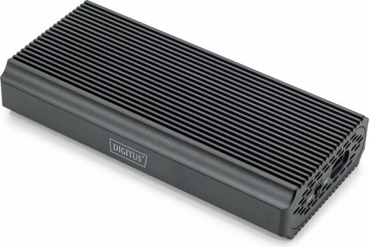 Immagine prodotto Digitus Alloggiamento per disco rigido USB M.2, SDD, esterno, NVMe, 40Gbps, USB 4.0, alluminio, senza attrez (M.2 2280, M.2 2230, M.2 2260, M.2 2242)