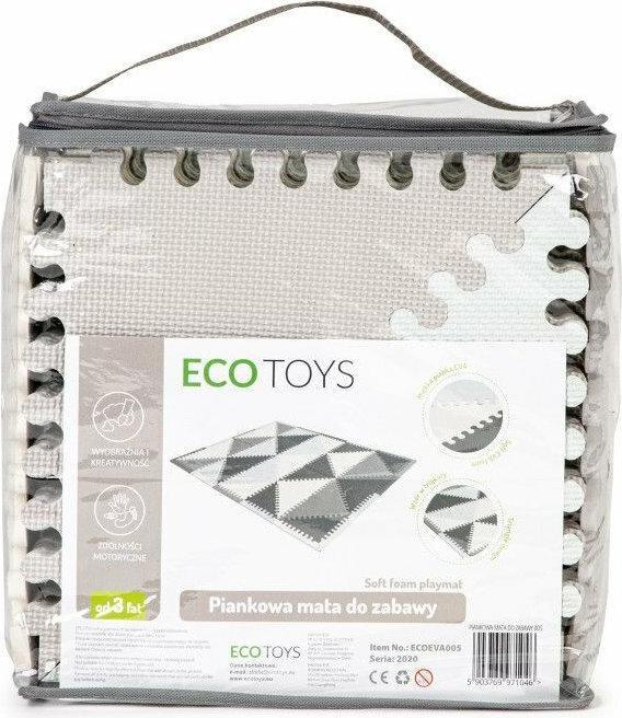 Actual product image EcoToys Foam puzzle triangles with edges