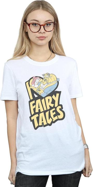 Immagine prodotto Disney Beauty And The Beast I Love Fairy Tales Maglietta Ampia Donna (S)