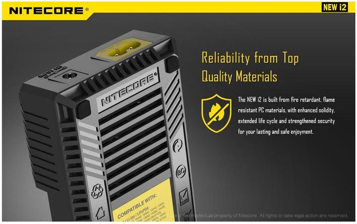 Image du produit Nitecore Nouveau i2 (1 pcs, 18650, Chargeurs sans batterie)
