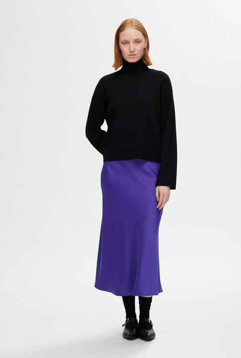 Actual product image Selected Femme Satin Midi Skirt (40)