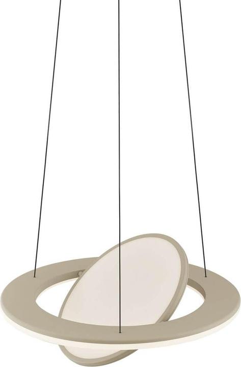 Productafbeelding Hell Haley LED hanglamp 2-voudig dimbaar in hoogte verstelbaar CCT +FB Sand 20657/2-13