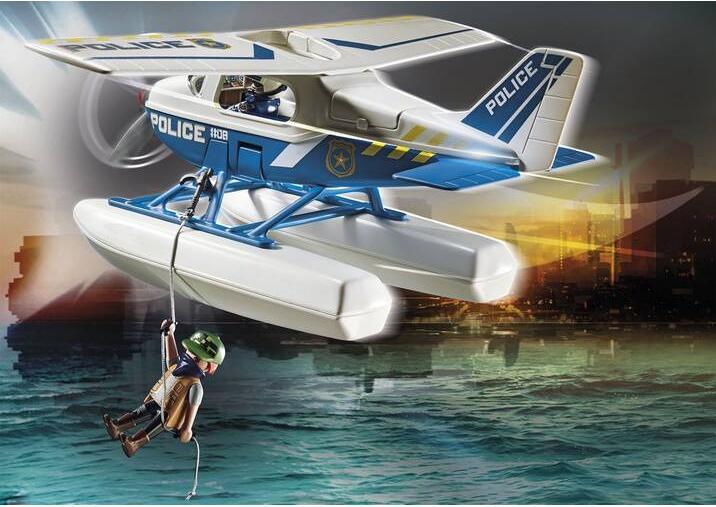 Produktbild Playmobil Polizei-Wasserflugzeug: Schmuggler-Verfolgung (70779)