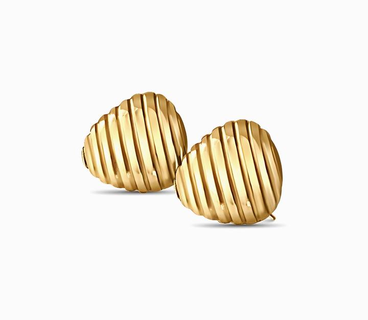 Image du produit Sensora Jewelry Boucles d'oreilles Umea Ribbed (Acier inoxydable)