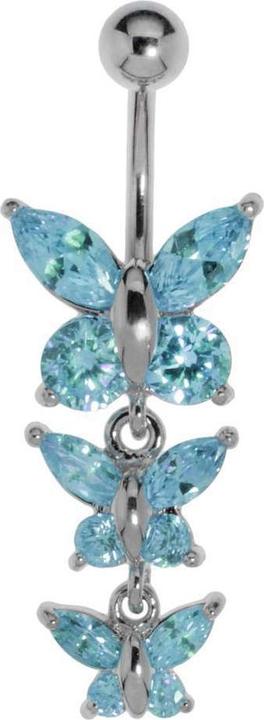 Produktbild Bijouteria Bauchpiercing (Edelstahl, Messing, Kristall)
