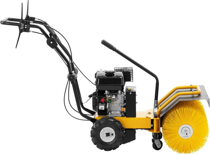 Produktbild Hillvert Kehrmaschine Benzin Motorbesen Benzin-Besen 208 cm³ / 4,1 kW 700 mm Arbeitsbreite