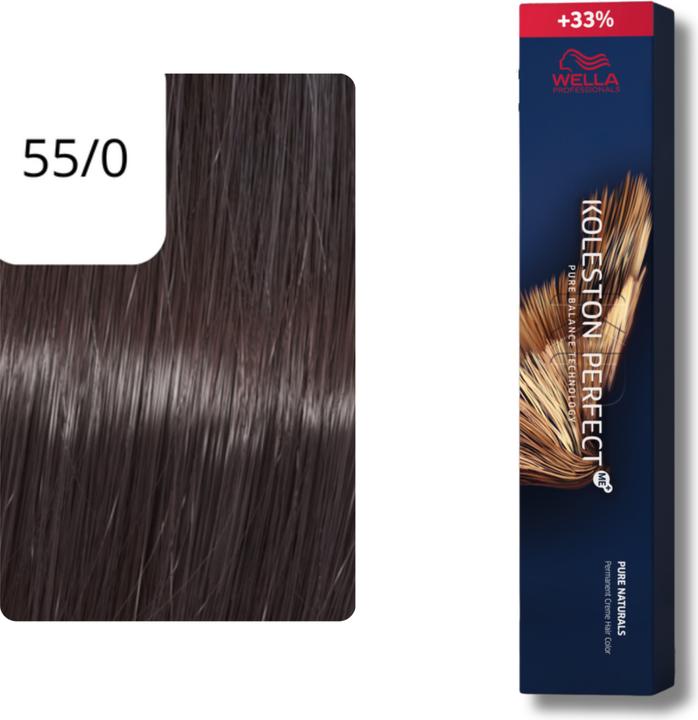 Image du produit Wella Coloration Koleston Perfect Me+XXL (55/0 brun clair intensif naturel)