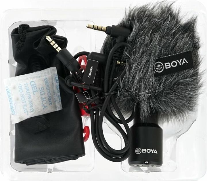 Image du produit Boya BY-MM1+ Microphone compact à clipser