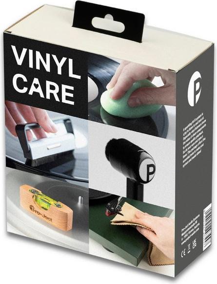 Produktbild Pro-Ject VINYL CARE SET (Brush It, Clean It, Cloth It, Vinyl Clean, Level It) (Plattenspieler Reinigung)