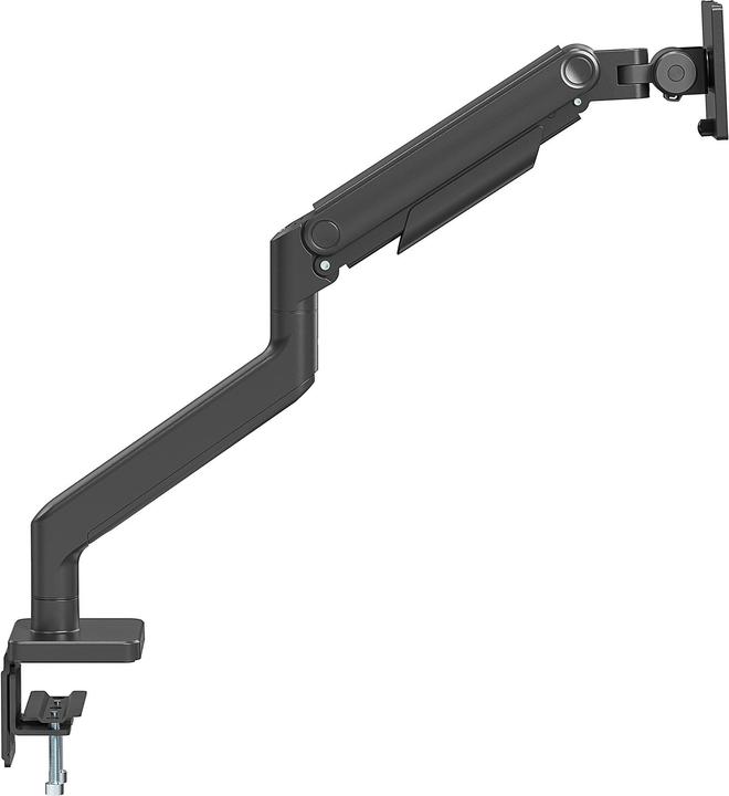 Manhattan Tischhalterung mit mechanischer Feder und besonders hoher Traglast für einen Monitor, Aluminium (Tisch, 49")