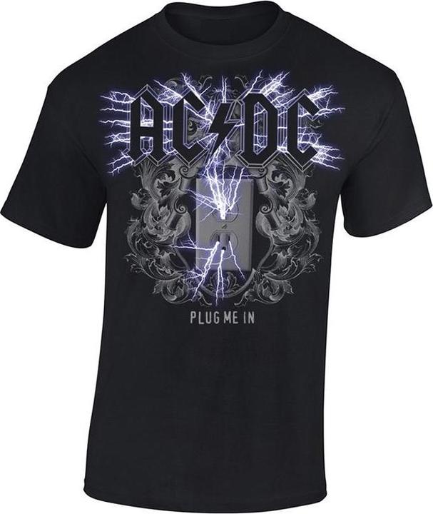 AC/DC Plug Me In TShirt (XXL)