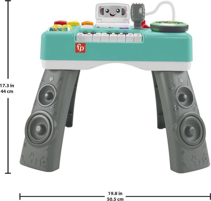 Produktbild Mattel Fisher Price Educational Music Table DJ for 6+ months HRB61