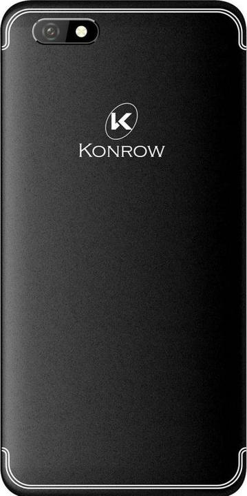 Produktbild Konrow Easy Feel - Android 7.0 - 4G - 5" Display - Dual Sim - 16GB, 1GB RAM - Schwarz (16 GB, Schwarz, 5", 4G)
