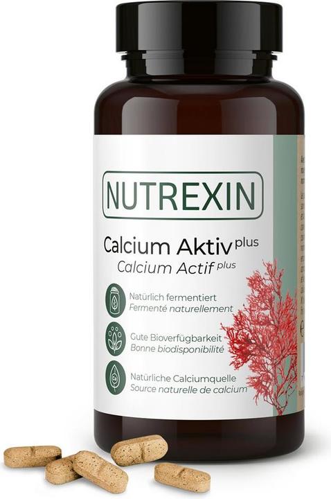 Image du produit Nutrexin Calcium actif plus comprimés (120 pièce(s), Cachets, 150 g)
