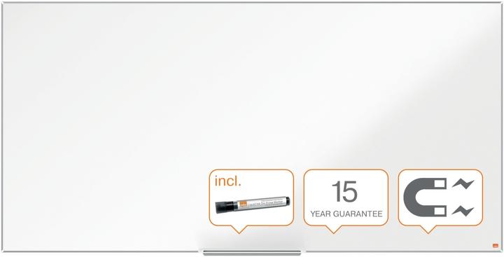 Image du produit Leitz Tableau blanc Nano Clean™ PRO, acier laqué, l x h 1800 x 900 mm. (180 x 90 cm)