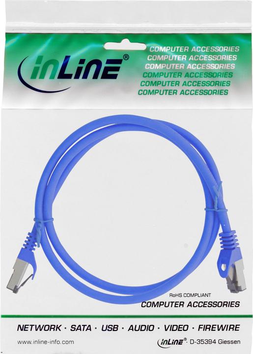 Produktbild InLine Patchkabel (S/FTP, CAT8.1, 1.50 m)