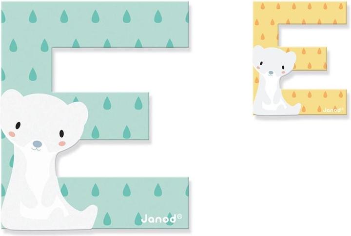 Actual product image Janod Buchstabe E Pure