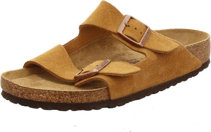 Actual product image Birkenstock Arizona SFB suede soft bedding normal (43)