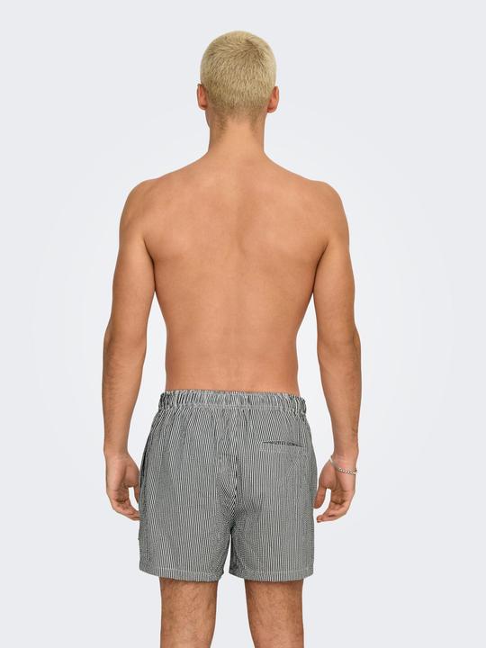 Image du produit Only & Sons Onsted Stripe Seersucker Swim Noos (XS)