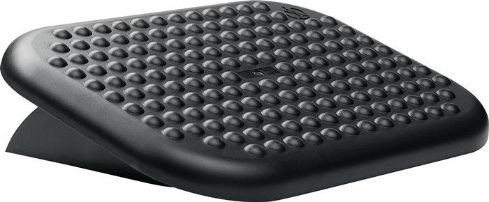 Alco Poggiapiedi in plastica HIPS, 440x340x100 mm, nero