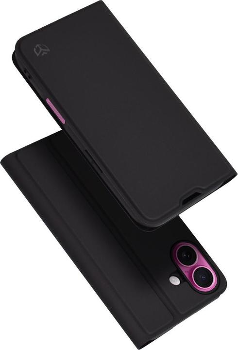 Actual product image Techsuit - Magskin Book - iPhone 16 Plus - Black (Apple iPhone 16 Plus)