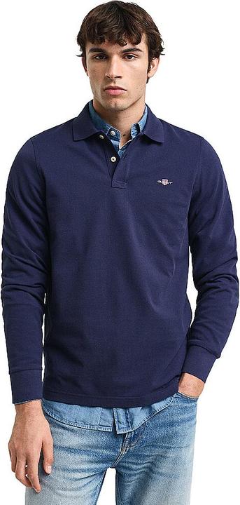 Actual product image GANT Regular Shield Longsleeve Pique Rugger (4XL)