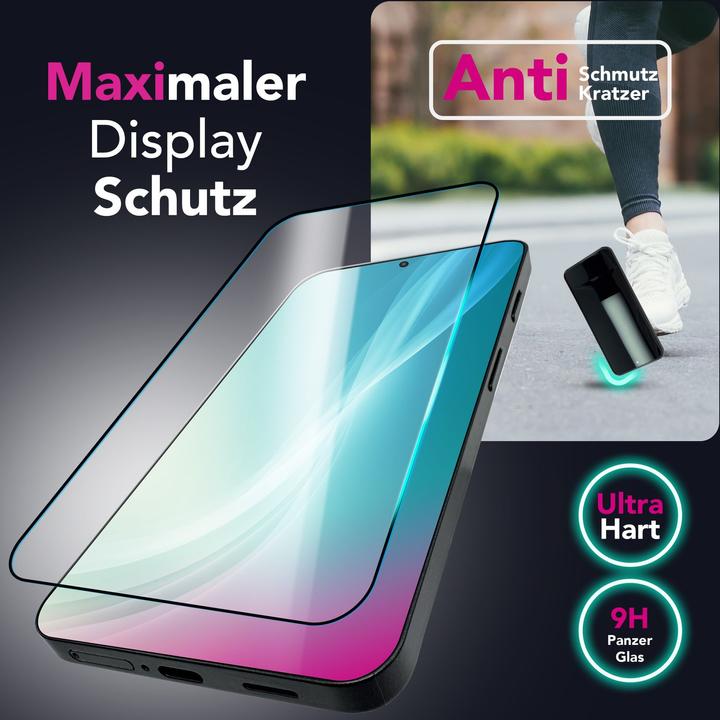 Immagine prodotto Nalia ArmorGlassX - 2x Display Schutzglas - Full Screen Protection 9H Tempered Glass (1 Pezzo/i, Xiaomi 15)
