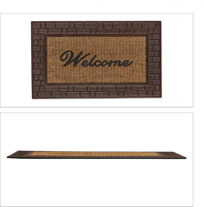 Image du produit Relaxdays Paillasson-coco (75 x 45 x 1 cm)