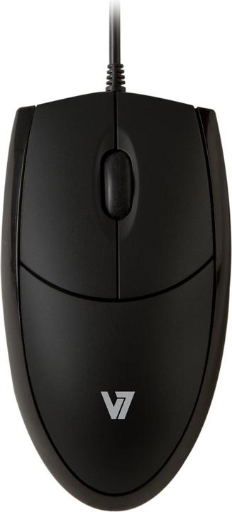 Image du produit V7 Souris Optique Tout Noir (Filaire)