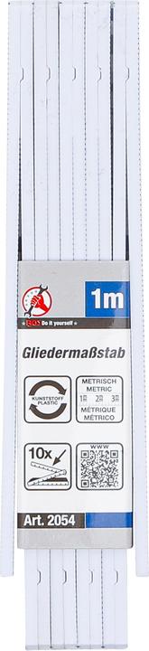Produktbild BGS Gliedermassstab 10 Glieder 1 m (1 m)