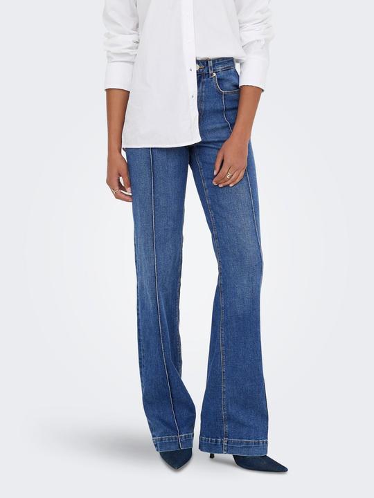 Actual product image Only ONLJUICY Hohe Taille Weiter Beinschnitt Jeans Jeans mit weitem Bein (W30/L36)