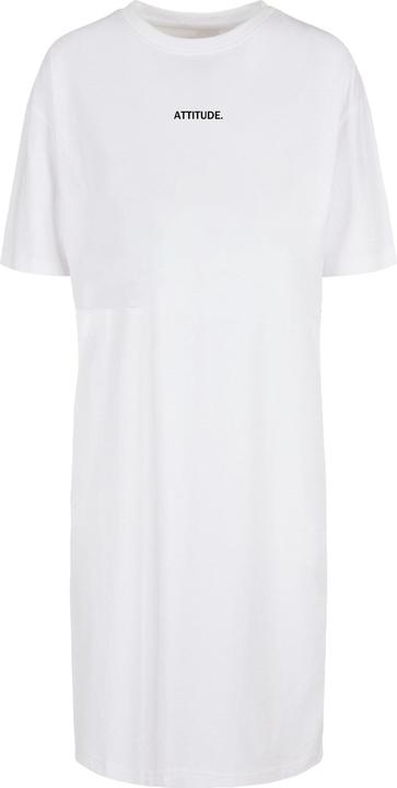 Actual product image Merchcode Ladies Attitude Oversized Slit Tee Dress - 117807 (M)
