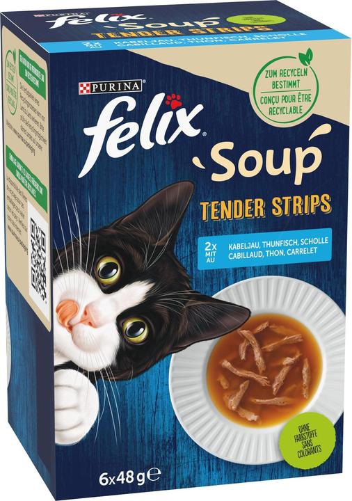 Felix Zuppa di pesce a strisce (Adulto, 6 pz., 320 g)