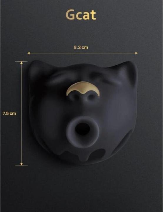 Actual product image Gvibe Gcat Clit Sucker Mystic Noir
