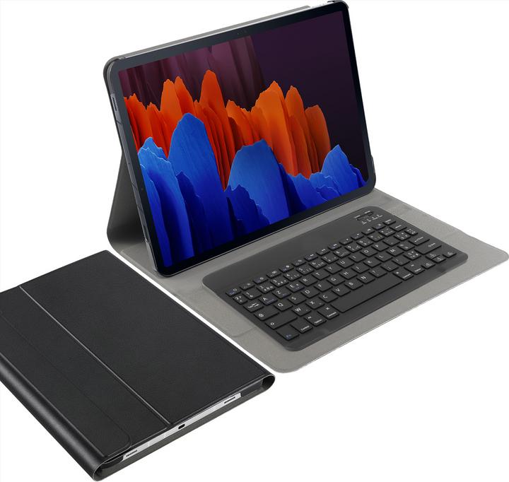 Produktbild Cazy Tastatur Hülle Kompatibel mit Samsung Galaxy Tab S7 FE/Tab S7 Plus - Schutz Etui mit magnetisch (Galaxy Tab S7 FE)