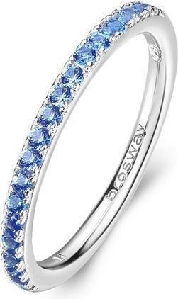 Immagine prodotto Brosway Anello d'argento scintillante Fancy Freedom Blue FFB65 - Circuito: 54 mm (54, 925 Argento)