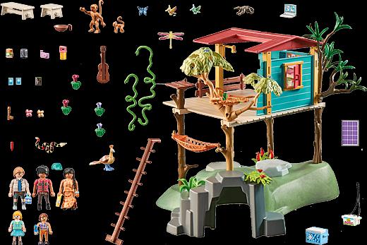 Produktbild Playmobil Familienbaumhaus (71013, Playmobil Wiltopia)