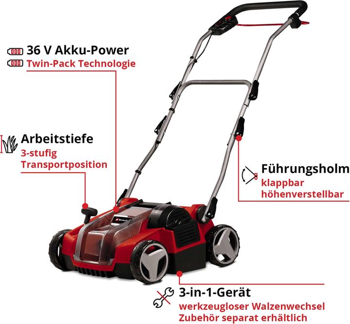 Actual product image Einhell GE-SC 36/35 Li - Solo
