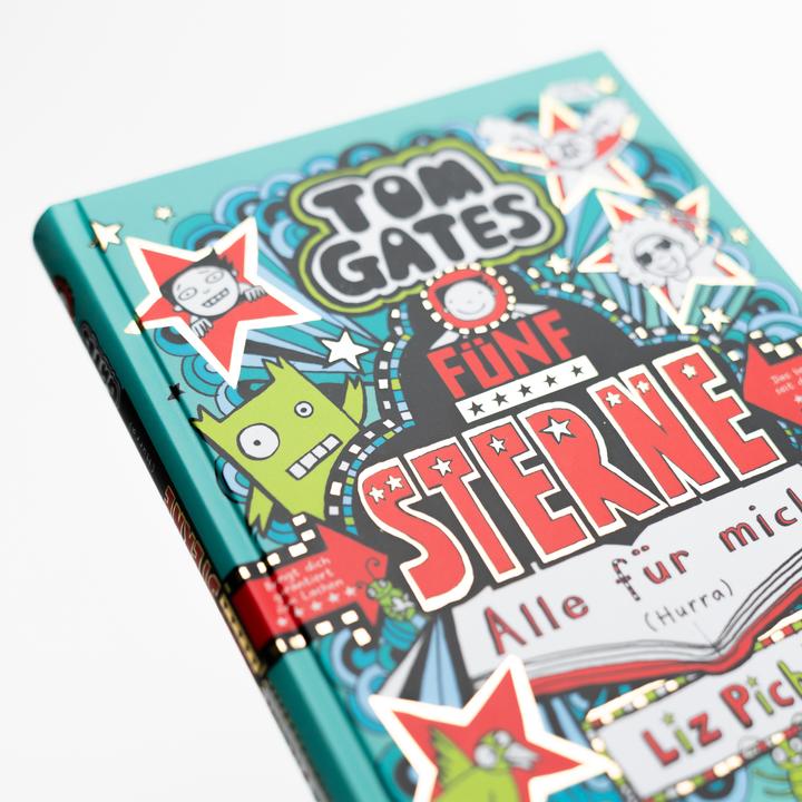 Produktbild Tom Gates. Fünf Sterne - Alle für mich (Hurra) (Deutsch, Liz Pichon, Verena Kilchling, 2024)