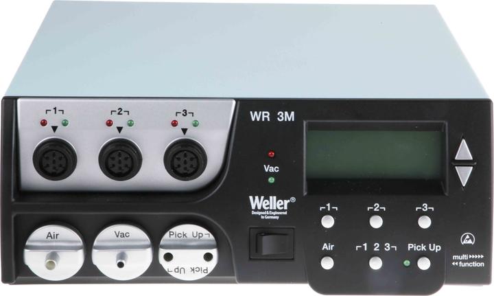 Produktbild Weller Erem Vakuum Station WR3000M digital 360 W, 400 W 50 bis 550 °C inkl. Ablage, Lötspitze, Entlötsaugpumpe