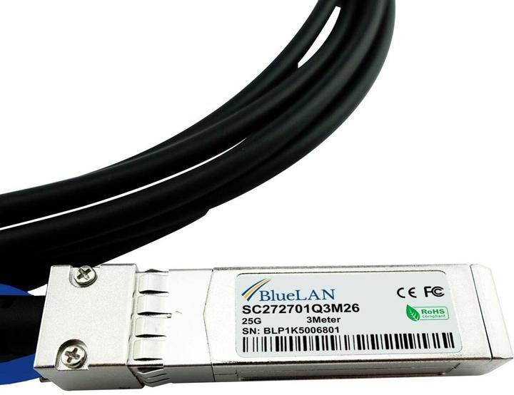 Produktbild CBO Mellanox MCP2M00-A003E26N kompatibles BlueLAN DAC SFP28 SC272701Q3M26
