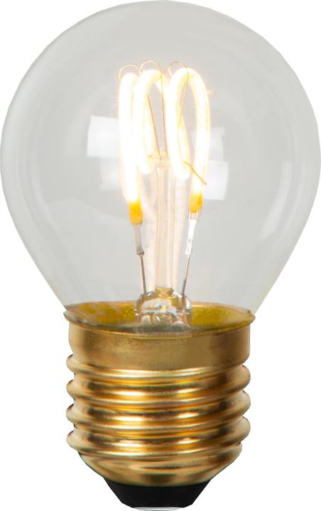 Immagine prodotto Lucide G45 - Lampada a filamento - Ø 4,5 cm - LED Dim. - E27 - 1x3W 2700K - Trasparente 49045/03/60 (E27, 3 W, 210 lm, 1 x, G)