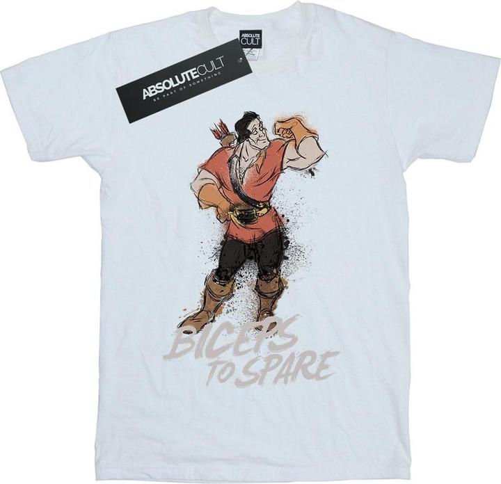Disney Beauty And The Beast Gaston Biceps To Spare TShirt (L)