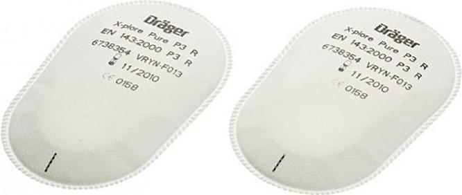 Produktbild Dräger Partikelfilter Bajonett X-plore Pure P3 R (Pack mit 2 St) (P3 R, 2 x)