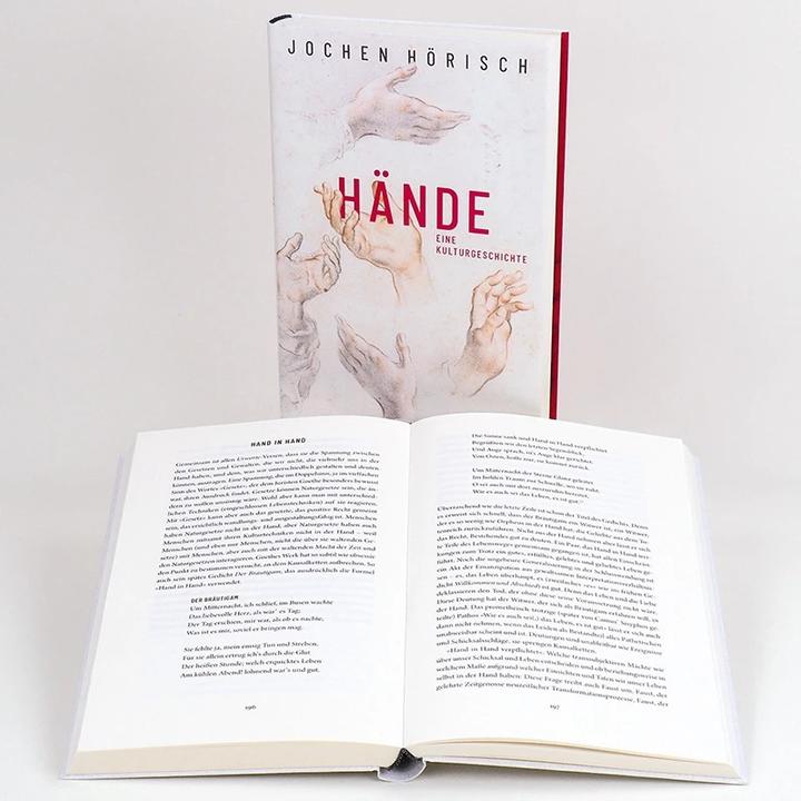 Actual product image Hände (German, Jochen Hörisch, 2021)