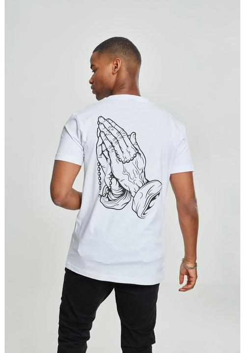 Actual product image Mister Tee Pray Hands Tee (XS)