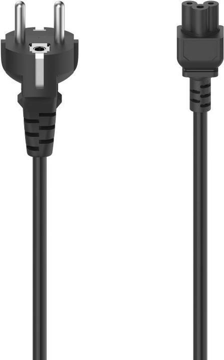 Produktbild Hama 00200736 Stromkabel Schwarz 2,5 m Netzstecker Typ C 3-polig (2.50 m)